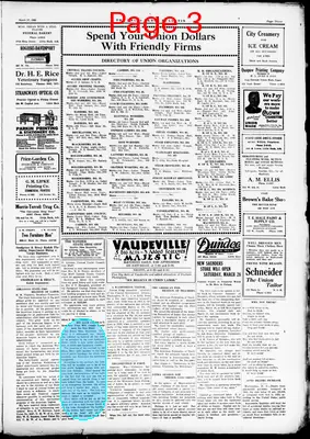 Page thumbnail for Union Labor Bulletin