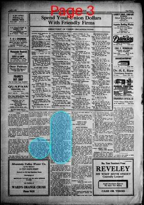Page thumbnail for Union Labor Bulletin