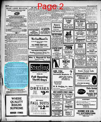Page thumbnail for Union Labor Bulletin