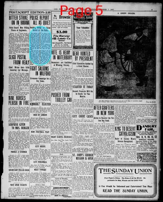 Page thumbnail for The New Haven Union