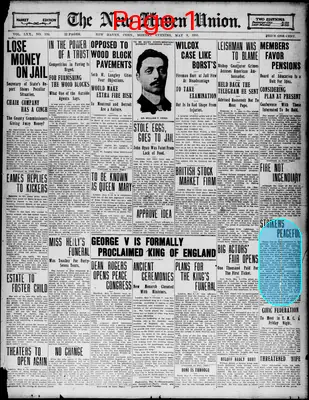 Page thumbnail for The New Haven Union