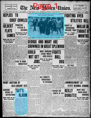 Page thumbnail for The New Haven Union