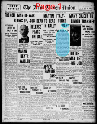 Page thumbnail for The New Haven Union