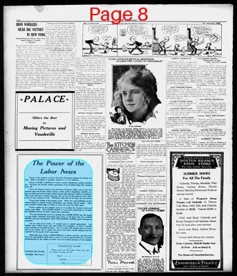 Page thumbnail for The Connecticut Labor News