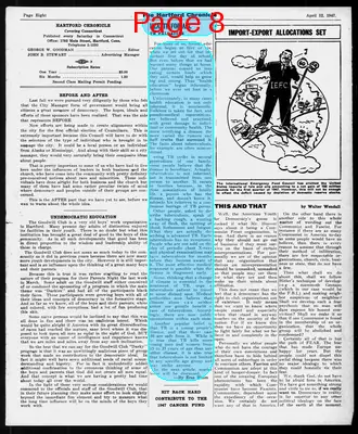 Page thumbnail for Hartford Chronicle
