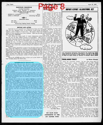 Page thumbnail for Hartford Chronicle