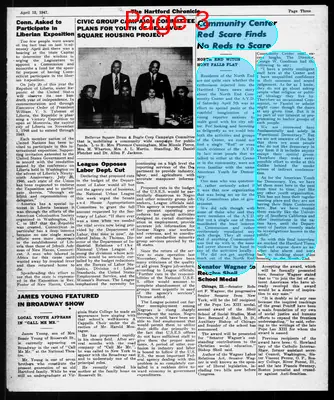 Page thumbnail for Hartford Chronicle
