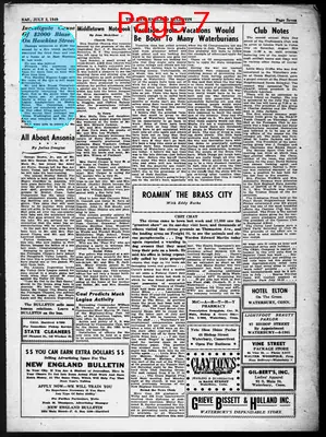 Page thumbnail for New England Bulletin