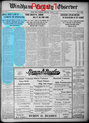 Page thumbnail for Windham County Observer