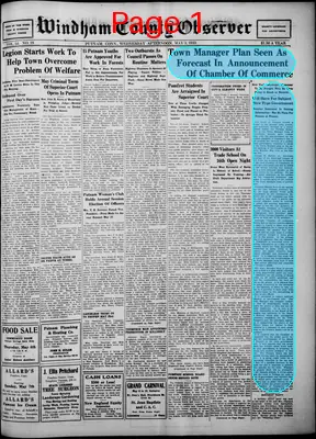 Page thumbnail for Windham County Observer