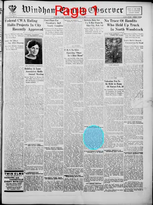 Page thumbnail for Windham County Observer