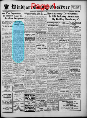 Page thumbnail for Windham County Observer