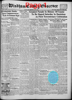 Page thumbnail for Windham County Observer
