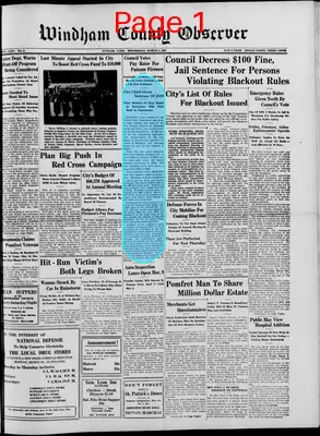 Page thumbnail for Windham County Observer
