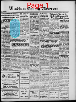Page thumbnail for Windham County Observer