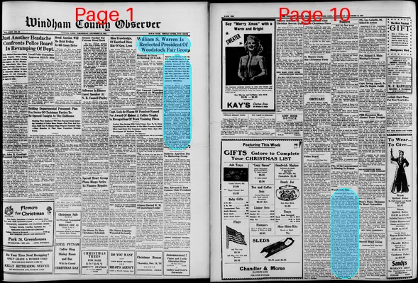 Page thumbnail for Windham County Observer