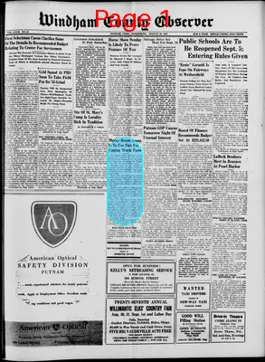 Page thumbnail for Windham County Observer
