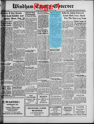 Page thumbnail for Windham County Observer