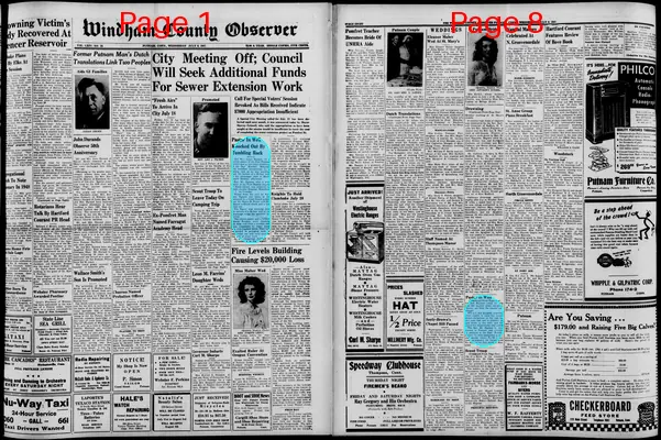 Page thumbnail for Windham County Observer