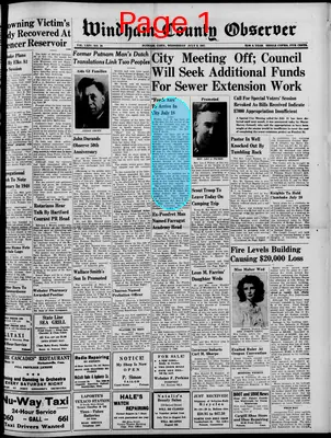 Page thumbnail for Windham County Observer