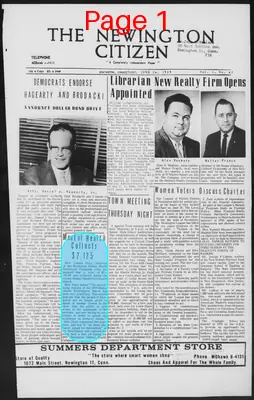 Page thumbnail for The Newington Citizen