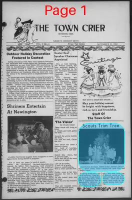 Page thumbnail for The Town Crier