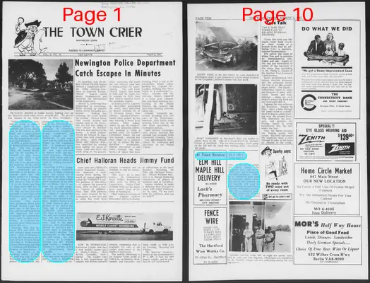 Page thumbnail for The Town Crier