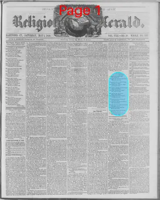 Page thumbnail for New England Religious Herald