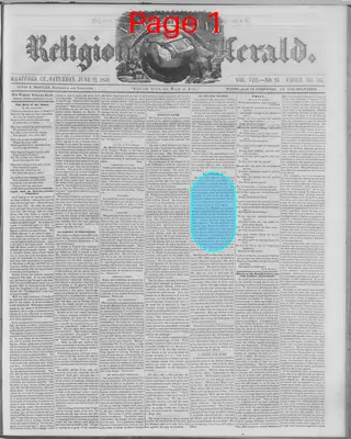 Page thumbnail for New England Religious Herald