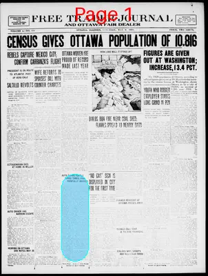 Page thumbnail for Free Trader Journal And Ottawa Fair Dealer