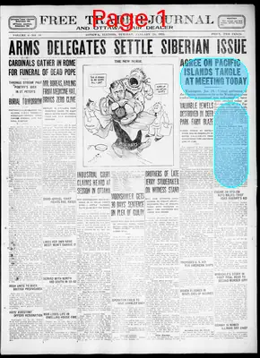 Page thumbnail for Free Trader Journal And Ottawa Fair Dealer