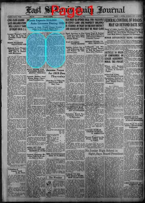 Page thumbnail for East St. Louis Daily Journal