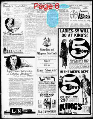 Page thumbnail for East St. Louis Daily Journal