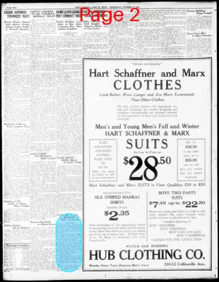Page thumbnail for East St. Louis Daily Journal