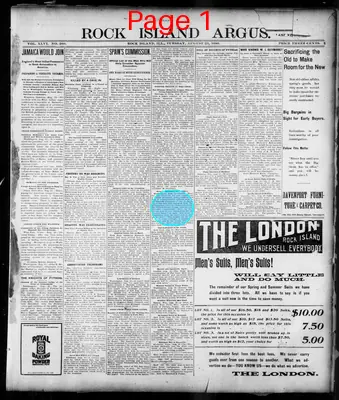 Page thumbnail for Rock Island Argus