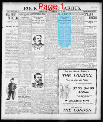 Page thumbnail for Rock Island Argus