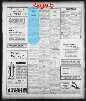 Page thumbnail for Rock Island Argus