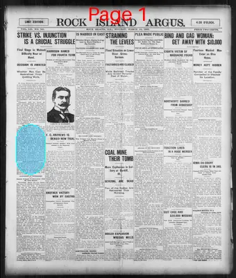 Page thumbnail for Rock Island Argus