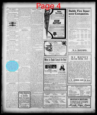 Page thumbnail for Rock Island Argus
