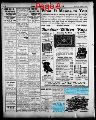 Page thumbnail for Rock Island Argus