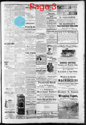 Page thumbnail for The Rock Island Argus