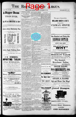 Page thumbnail for The Rock Island Argus