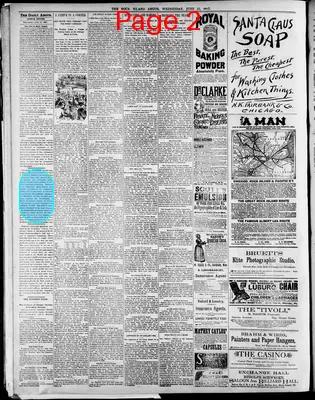 Page thumbnail for Rock Island Daily Argus