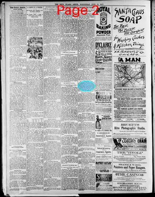 Page thumbnail for Rock Island Daily Argus