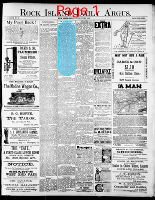 Page thumbnail for Rock Island Daily Argus