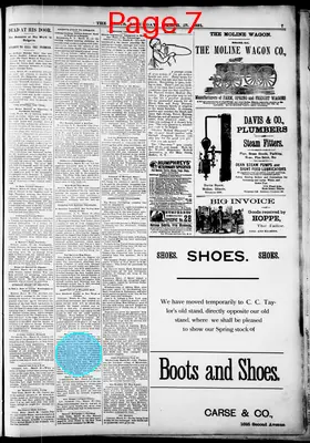 Page thumbnail for Rock Island Daily Argus