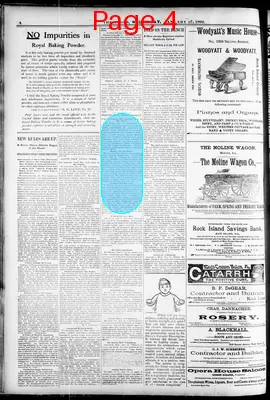 Page thumbnail for Rock Island Daily Argus