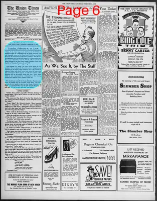 Page thumbnail for The Union Times