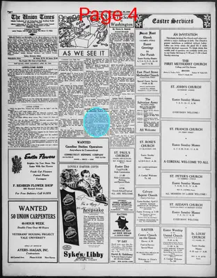 Page thumbnail for The Union Times