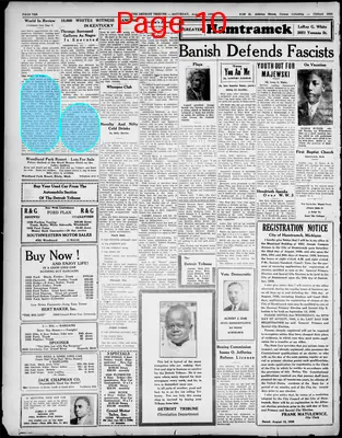 Page thumbnail for The Detroit Tribune